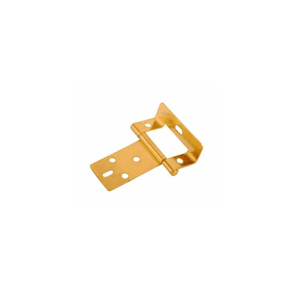 Dzina Cranked Flush Hinge 50Mm X 16Mm (2 Inch) Eb, Pack Qty 1 Pair 5056040872485