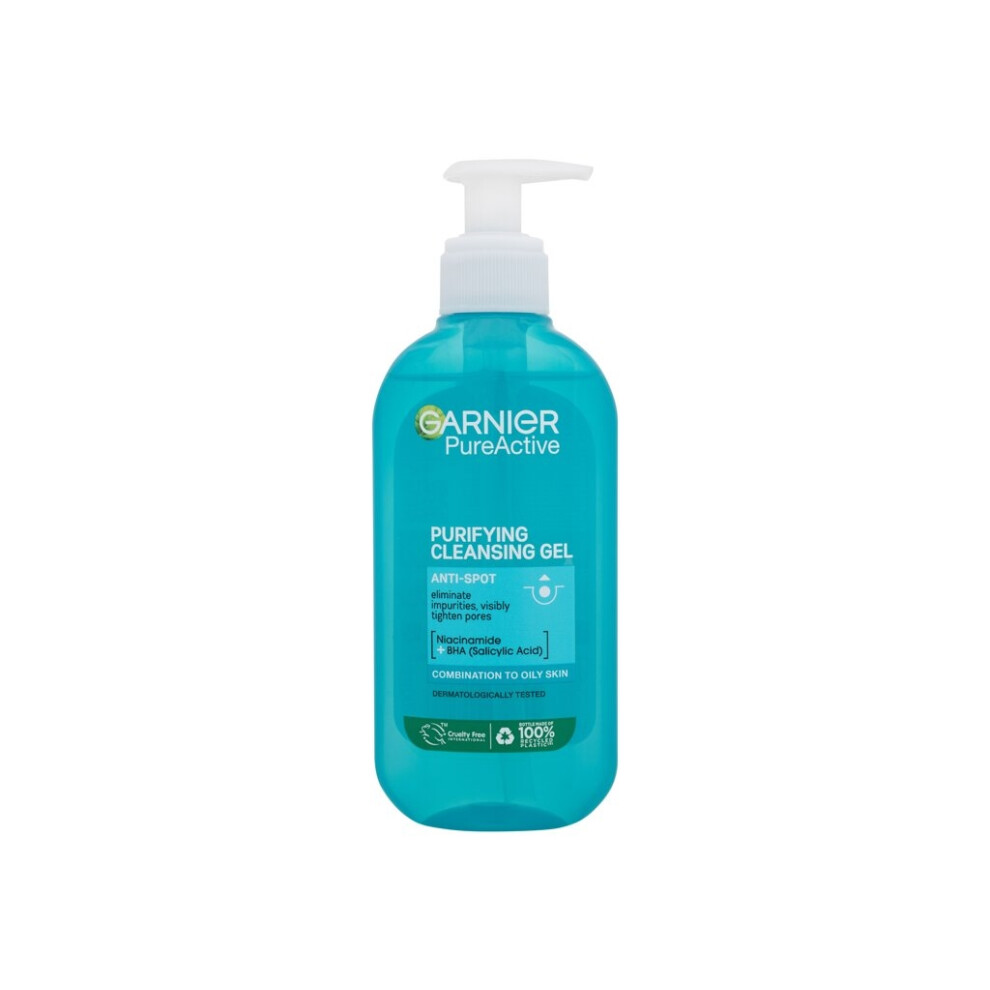 Garnier - Pure Active Purifying Cleansing Gel - Unisex, 200 ml