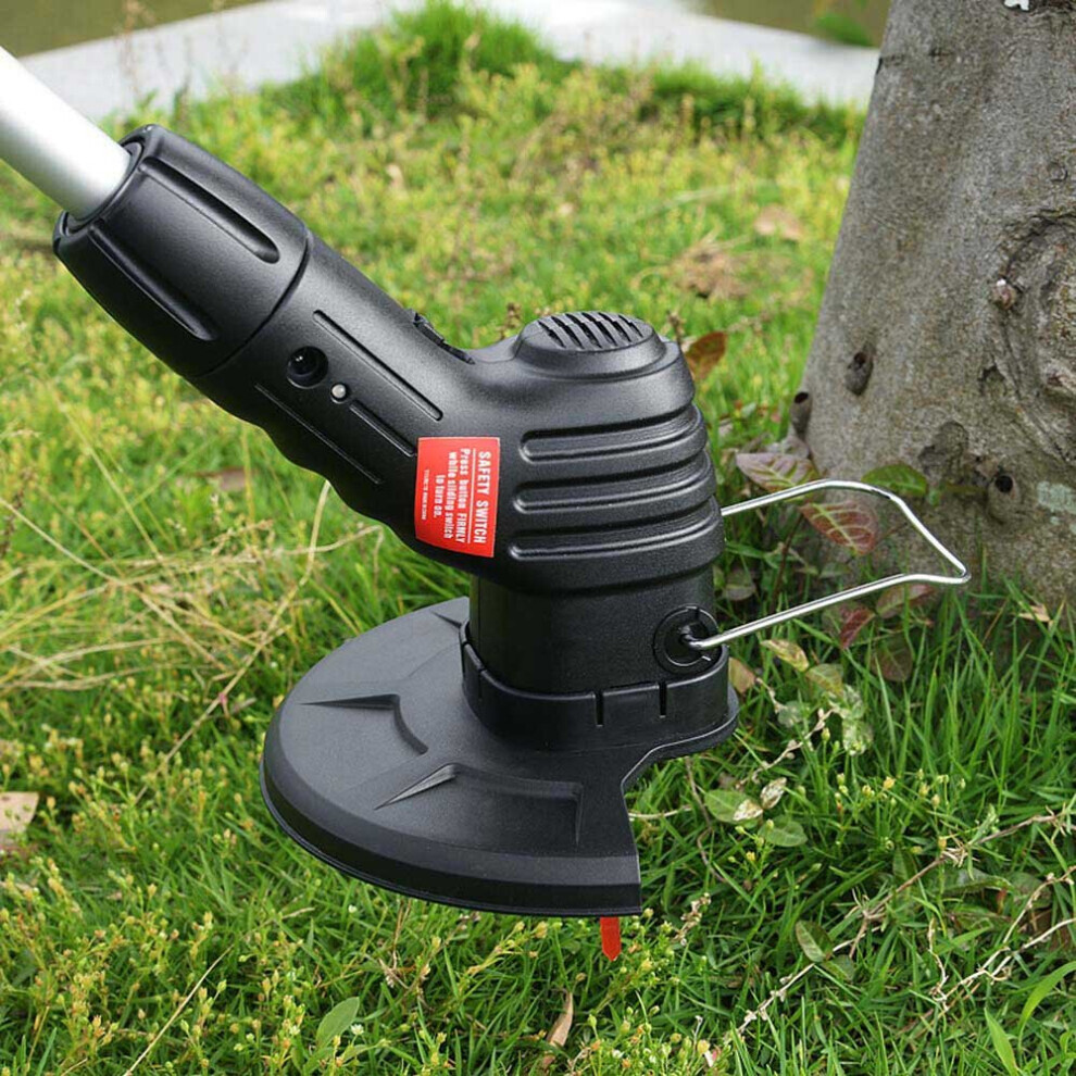 Weed Strimmer Cutter Electric Cordless Grass Trimmer Garden Tool Rechargeable UK