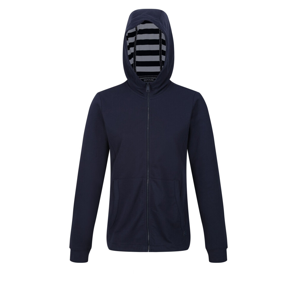 (10 UK, Navy) Regatta Womens/Ladies Bayla Full Zip Hoodie