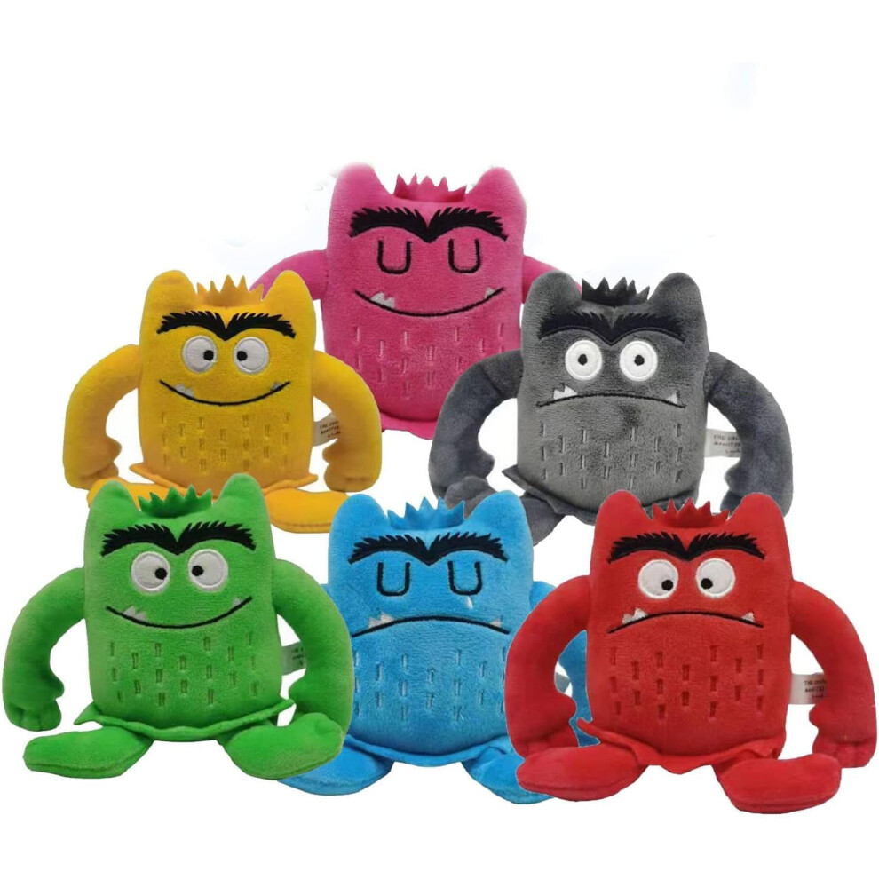 Monster Plush Toys My Emotional Little Monster Cartoon Doll Set -1 Set