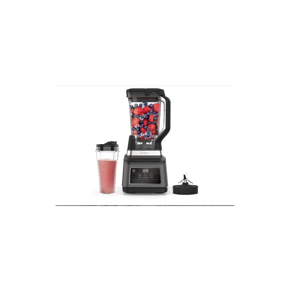 2-in-1 Ninja  Blender with Auto-iQ BN750UK 2.1 Litre Jug 0.7 Litre cup