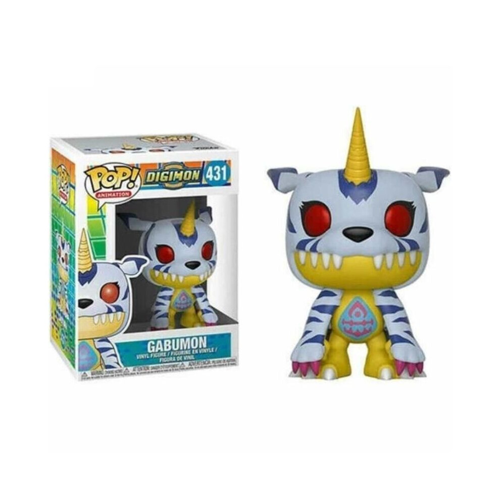 (431with box) Funko POP Digital Monster GABUMON 431 # Children's Toy Doll Birthday Gift