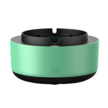 (Green) For Filtering Ash Tray Second-Hand Smoke From Cigarettes Remove