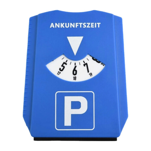 Parking Meter Ice Scraper Time Display Disc Car Windshield Snow Shovel Return Time Note Snow Remover Car Parking Timer Sign