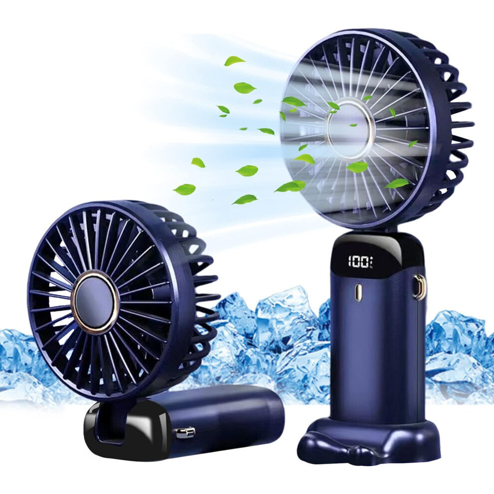 Jsdoin Hand Held Fan,Portable Handheld USB Rechargeable Fans