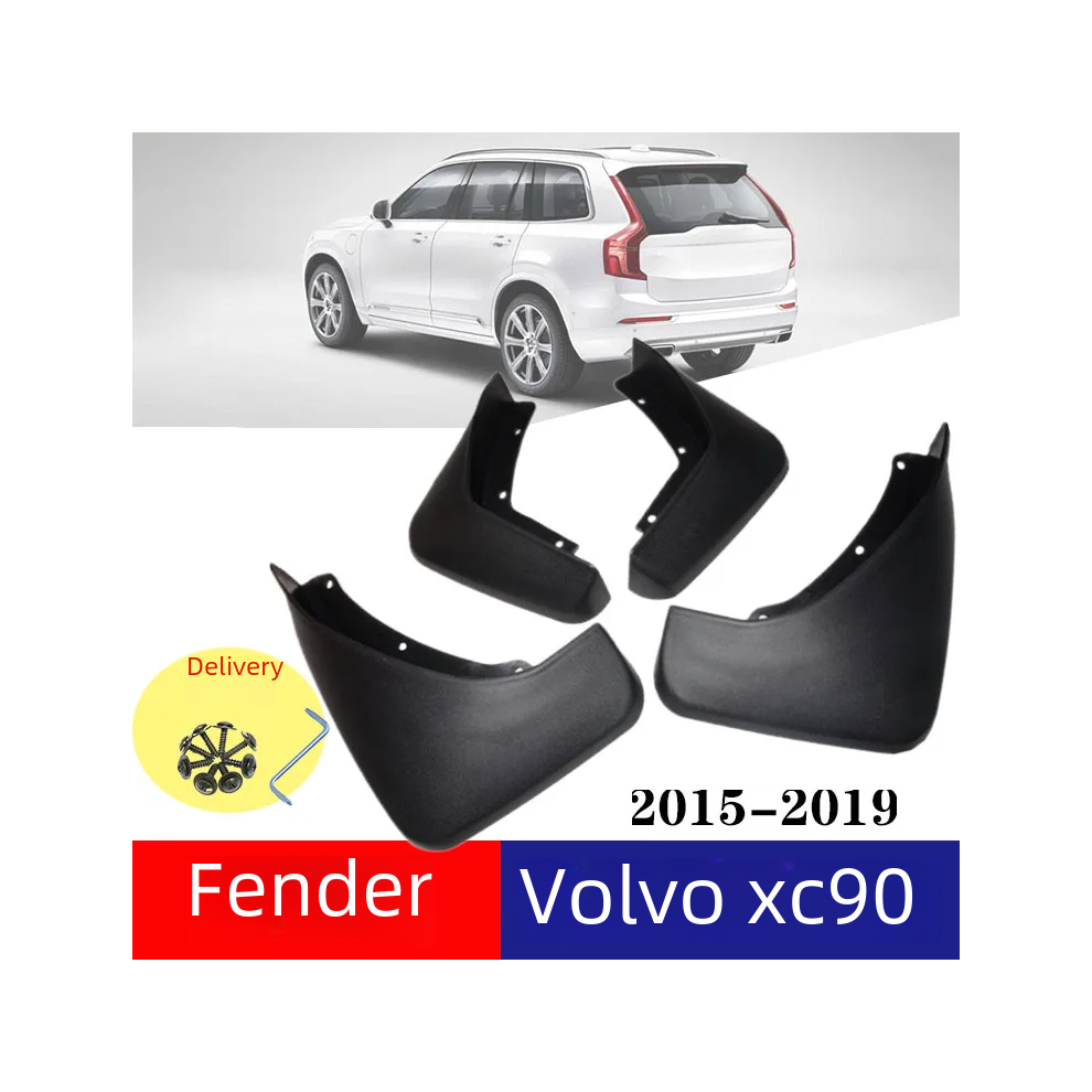 (15-20 Xc90) Volvo Xc60 Xc90 Car Modification Tire Mudguard Wheel Mudflap Fender Protector 9009166659207