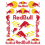 (A8042) Vinly Red Bull Sticker Decal Motorcycle Helmet Tank Logo KitVehicle Wraps 2