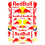 (A8042) Vinly Red Bull Sticker Decal Motorcycle Helmet Tank Logo KitVehicle Wraps 4