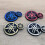 (Gold Big) 3D Yamaha Stickers Emblem Logo Decal Gold White Black StickerVehicle Wraps 4