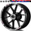 (17 Inch 004) For Honda HRC CBR 1100 CBR1000RR 600RR 125 CBR650/500/300/250 R Motorcycle 4