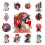 (16cm, Female Samurai 9) Creative Samurai Stickers for Japanese Female Samurai Car Stickers Vinyl 2