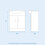 NES Home Dyon 650mm Floorstanding  White Vanity Basin Unit Flat Pack 5