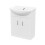 NES Home Dyon 650mm Floorstanding  White Vanity Basin Unit Flat Pack 3