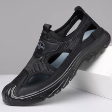 (3#, EU44=US9.5=UK8.5) Men's Sports Sandals Breathable Mesh Shoes Trainers Sandals Beach Non-slip Shoes