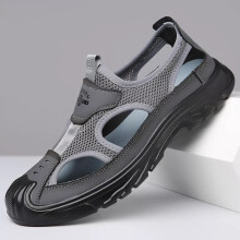 (1#, EU42=US8.5=UK7.5) Men's Sports Sandals Breathable Mesh Shoes Trainers Sandals Beach Non-slip Shoes