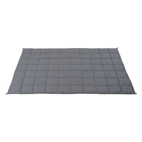 Living And Home Grey Cotton Weighted Blanket 125x200cm 5.7kg 2
