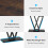 Tribesigns Tribesigns Console Table, Industrial Hallway Table for Entryway 5