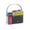 (White) Portable Bluetooth Speaker with Deep Bass Support TF Card 1