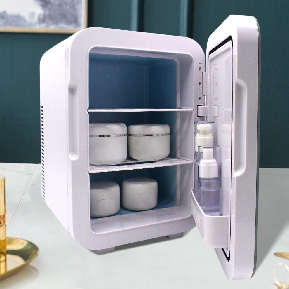 12L Mini Fridge Portable Refrigerator Cooler and Warmer Food Drink Car Bedroom