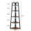 Tribesigns Tribesigns 70 inch Tall Corner Shelf, 5 Tier Rustic Corner Bookshelf 8