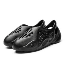 (Black, EU 31) Summer Men Women Boys Girls Beach Shoes Sandals Kids Casual Anti Slipper Shoes