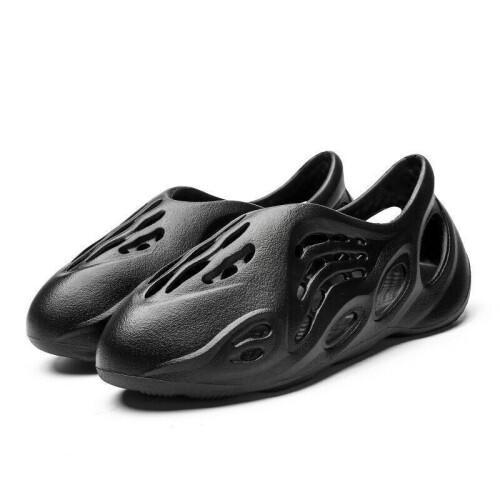 (Black, EU 31) Summer Men Women Boys Girls Beach Shoes Sandals Kids Casual Anti Slipper Shoes