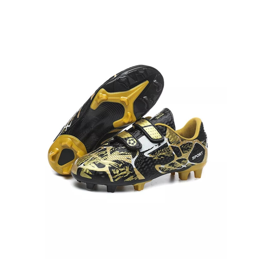 (1, football Socks for age 7-13) Junior Kids Boys Girls Football Boots Training Shoes Sneaker AG/TF  Long spikes