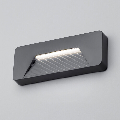 Litecraft Wall Light Outdoor Brick Surface Mount Fitting - Anthracite 1
