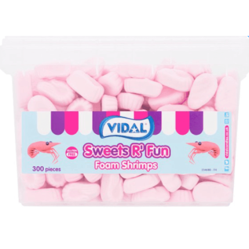 Foam Shrimps - 300 Pieces (840g)