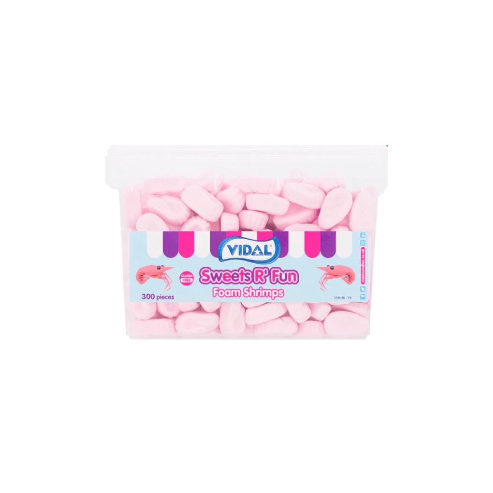 Foam Shrimps - 300 Pieces (840g)