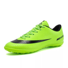 (Green, UK 13Kids) Men Junior Boy Football Boots Ag/tf Soccer Training Shoes Sneaker Size