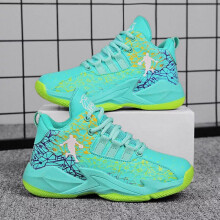 (909_Green, Kids_UK12.5=EUR31) Kids Trainers Boys Girls Gym School Shoes Sneakers Children Running Sports Shoes