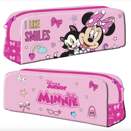 Disney Minnie Mouse "I Like Smiles" Kids Rectangular Pencil Case
