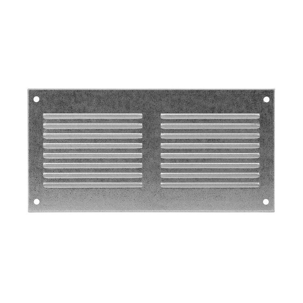 Galvanised Steel Air Vent Grille 200Mm X 100Mm 5056517970621