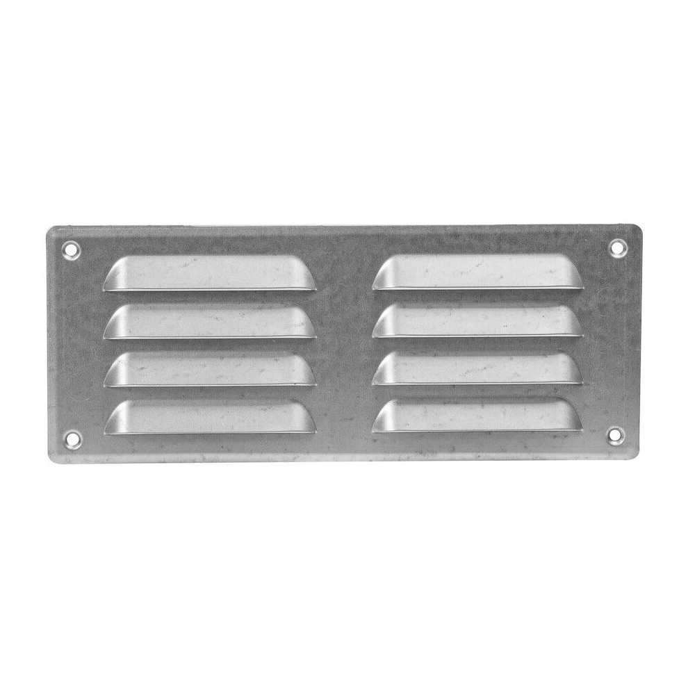 Galvanised Steel Air Vent Grille 260Mm X 105Mm 5056517970676