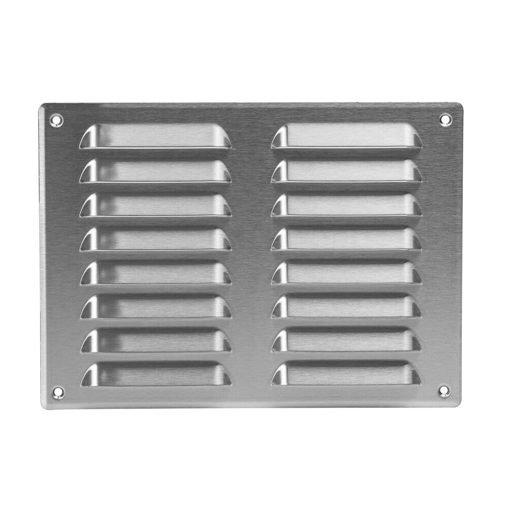 Stainless Steel Air Vent Grille 260Mm X 190Mm Fly Screen 5056517970492