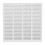 White Metal Air Vent Grille 400mm x 400mm 1