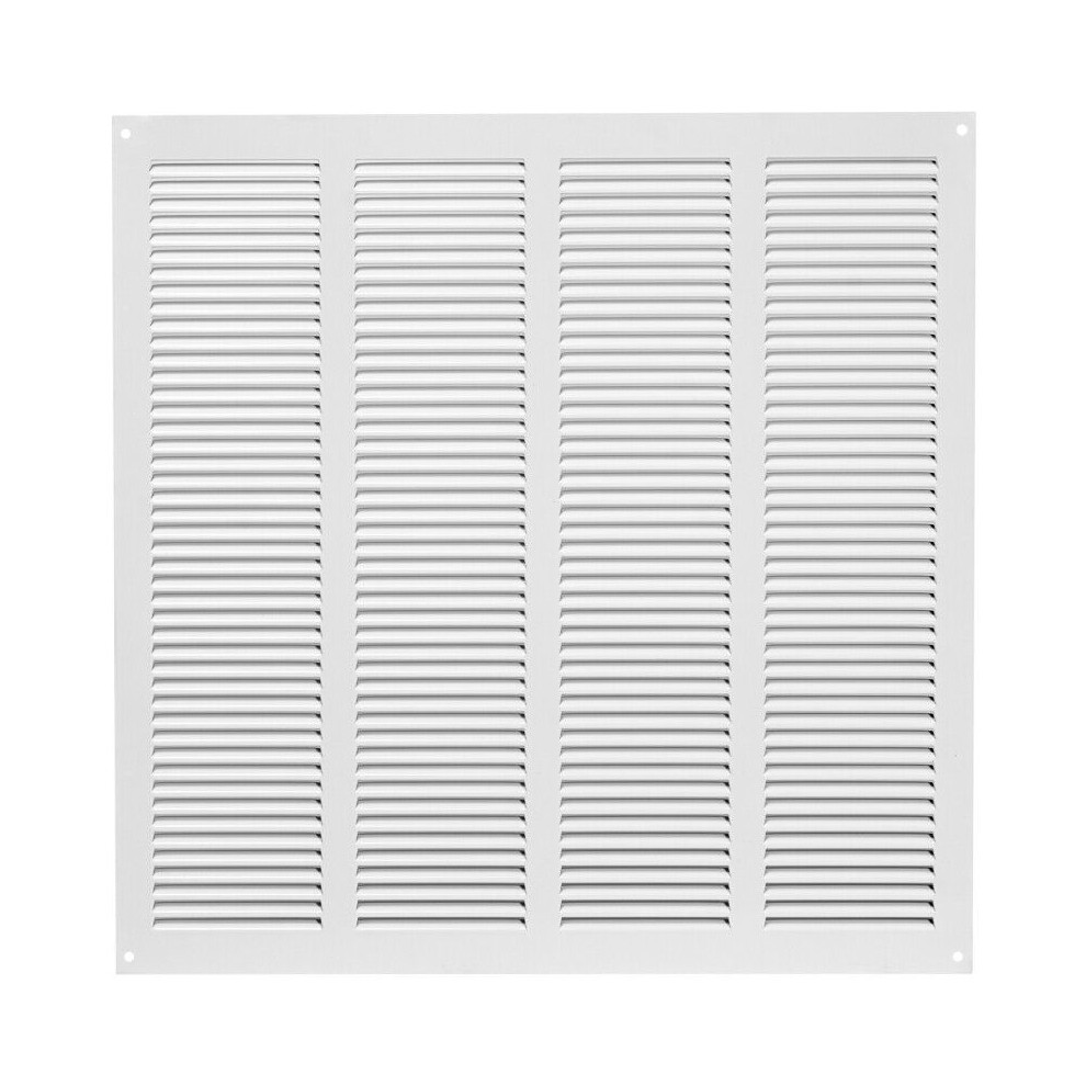 White Metal Air Vent Grille 400mm x 400mm