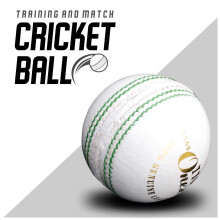(White ) Cricket Balls Sports 5.5oz Practicing Hard Ball Match Leather Ball