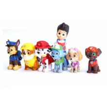 12 ks Paw Patrol akčních figurek – štěňata – dětská hračka jako dárek