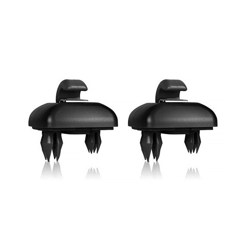 (Black) 1set Car Sun Visor Clips Bracket For Audi A1 A3 A4 A5 Q3 Q5 A7 B6 B7 B8-image-OPC-PDZ5MSK-NEW