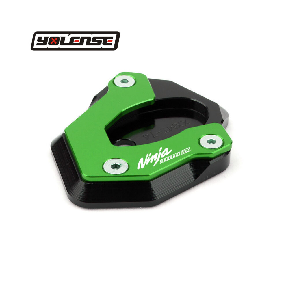 (Green-NINJA1000Sx) For KAWASAKI NINJA1000SX Z1000SX NINJA 1000SX Motorcycle CNC Kickstand