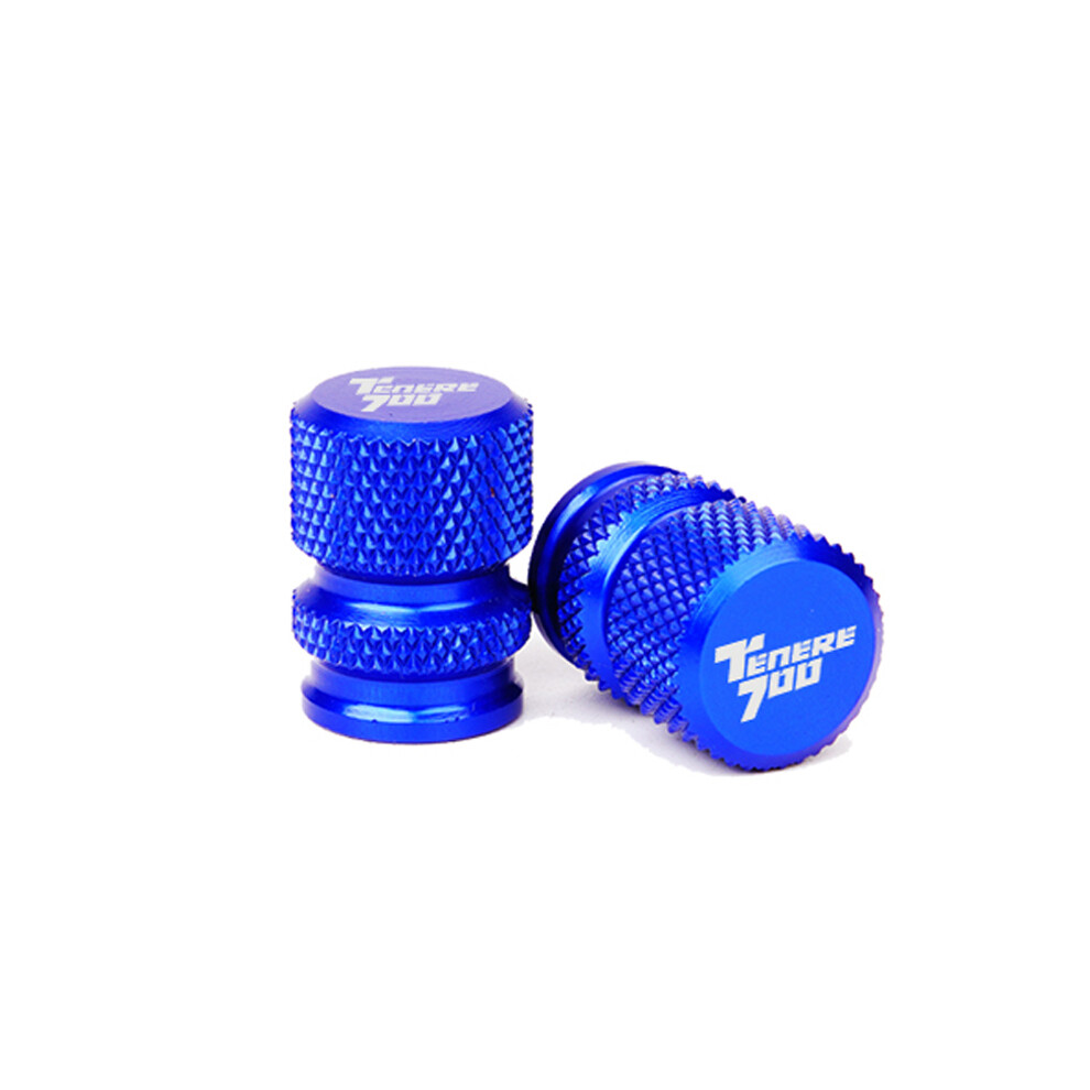 (Valve Caps-Blue) For Yamaha Tenere 700 2019 2020 2021 2022 2023 Motorcycle Accessories