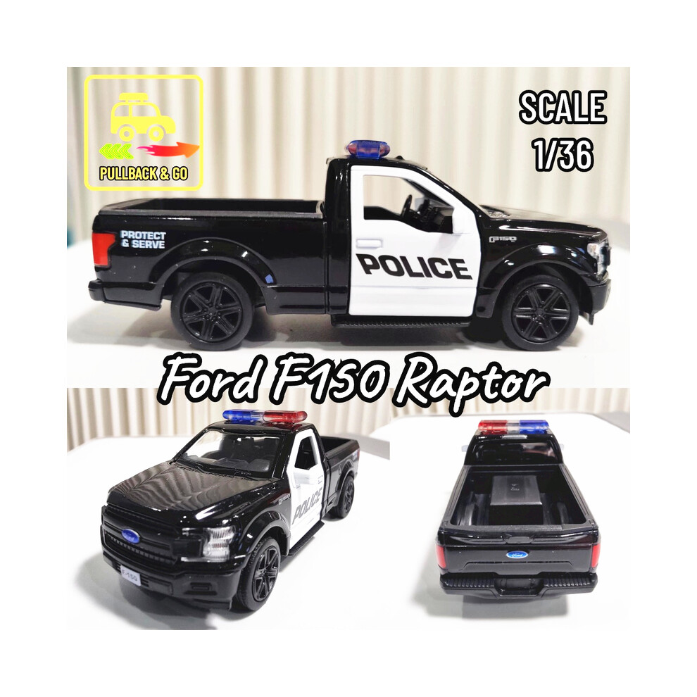 (Ford F150 Raptor) 1/36 2008 Chevrolet Tahoe Car Model Replica, Scale Metal Miniature Art-image-OPC-PDZ5Y9V-NEW