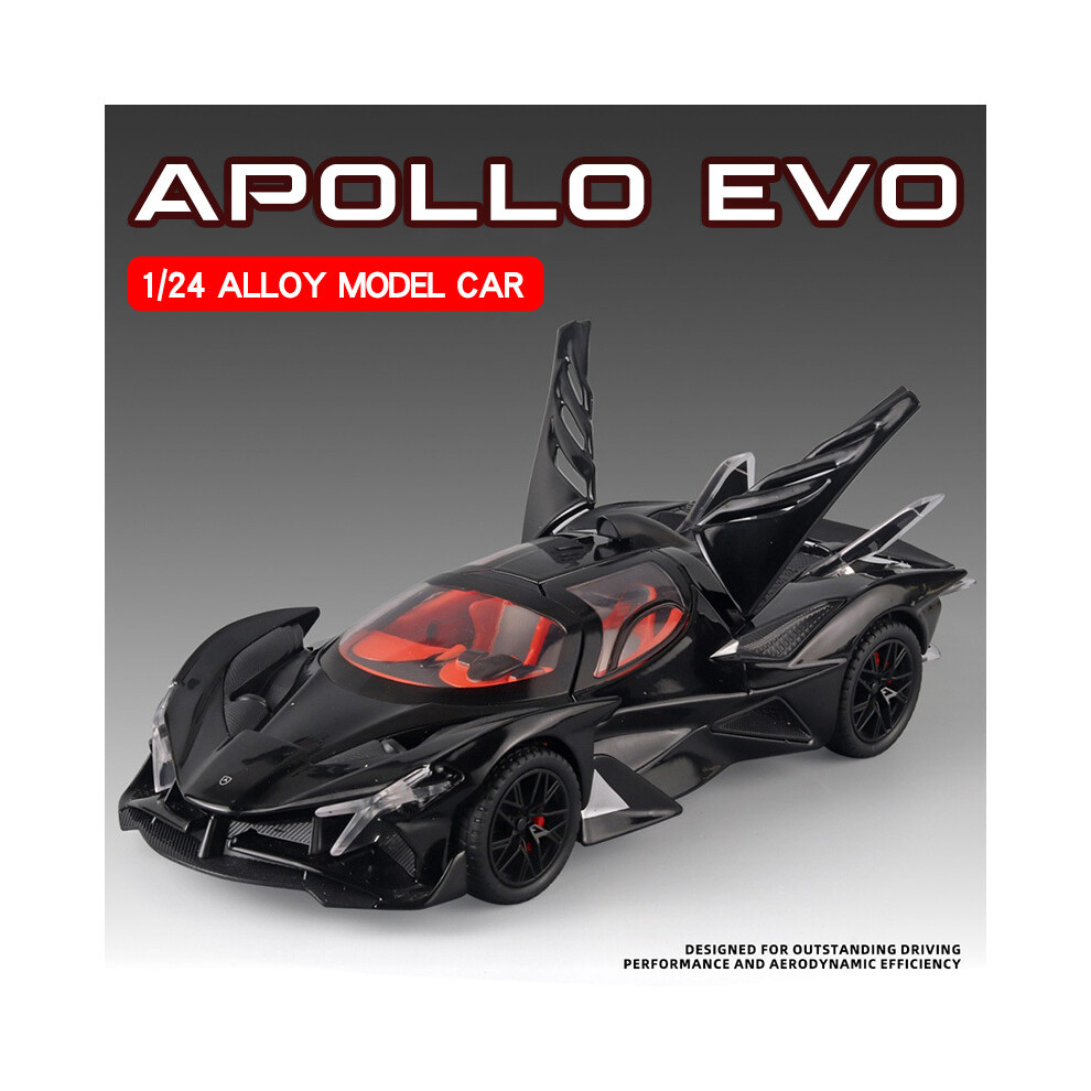 (Evo black box) 1/24 Apollo Project EVO Bugatti Bolide Track Sports Alloy Model Car Collection-image-OPC-PDZ5ZMK-NEW