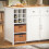 SoBuy KNL05-W, Kitchen Island Kitchen Cabinet Cupboard Sideboard 7