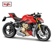 (SUPER NAKED V4 S) Maisto Ducati Panigale V4 S Corse 1:18 Scale Alloy Motorcycle Diecast