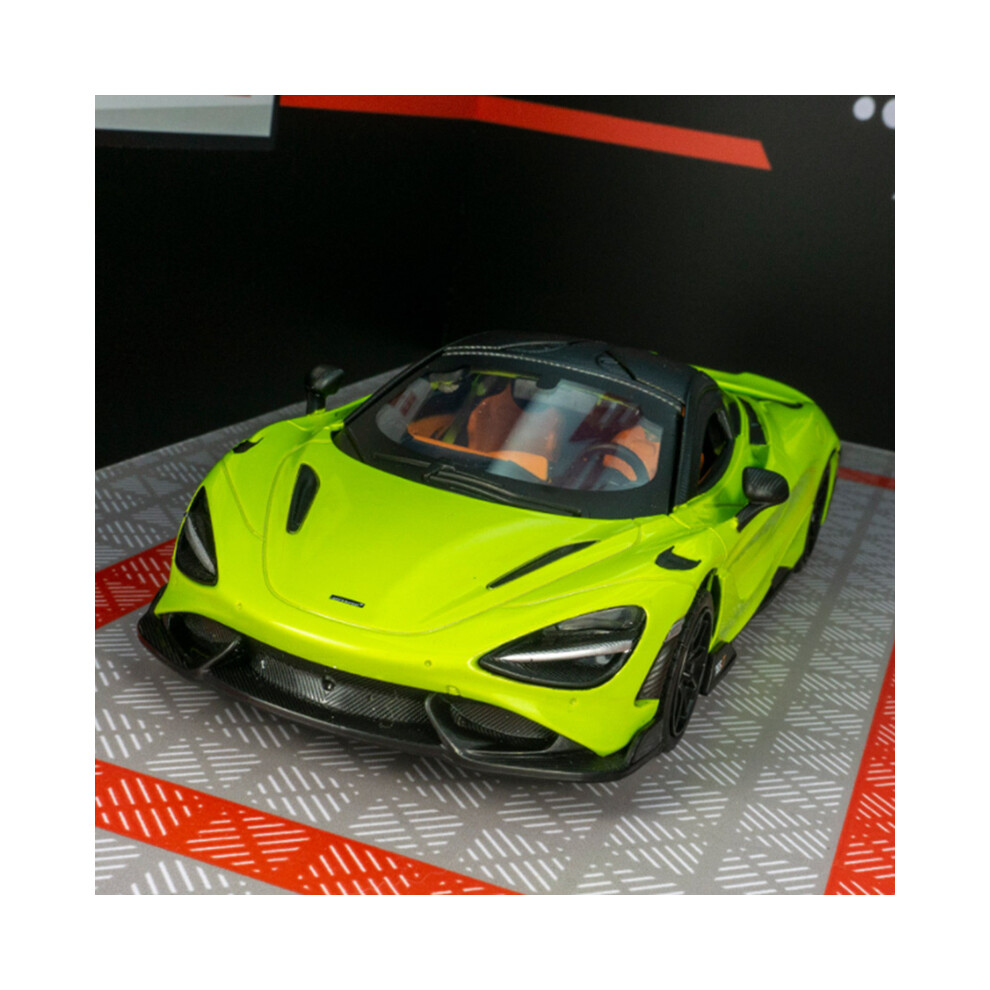 (Green) 1:24 McLaren 765LT Alloy Sports Car Model Diecast & Toy Vehicles Metal