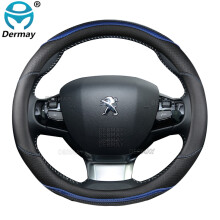 for Peugeot 308 2014~2020 II T9 308 SW 308 CC Car Steering Wheel Cover